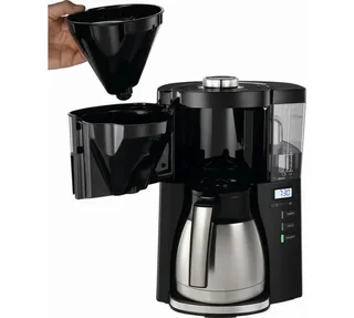 Melitta Look V Therm Timer 1025-18 Black + Free Gift