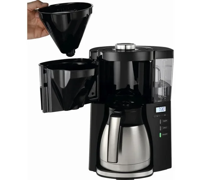 Melitta Look V Therm Timer 1025-18 Black + Free Gift