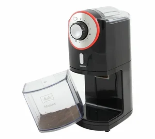 MELITTA Molino Coffee Grinder - Black &amp; Red