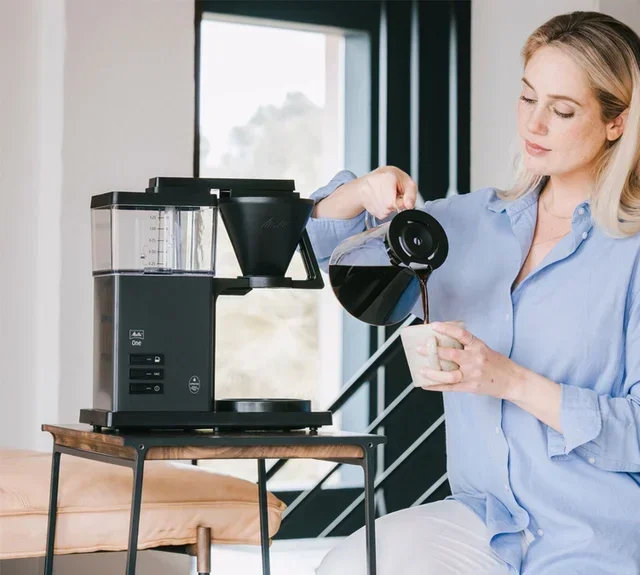 Melitta® One 1031-02 Pure Black Drip Coffee Maker
