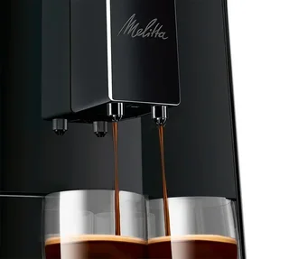 Macinacaffè Espresso MELITTA Purista® F230-002 Pure Black Exclusive
