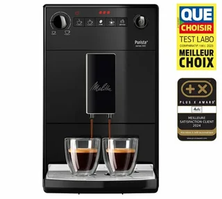 Macinacaffè Espresso MELITTA Purista® F230-002 Pure Black Exclusive