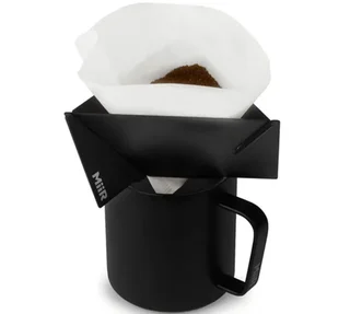 MIIR Pourigami Opvouwbare RVS Dripper Zwart
