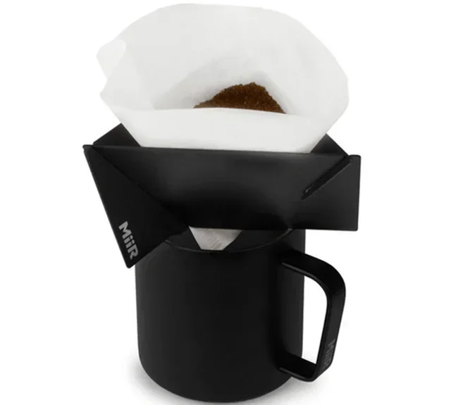 MIIR Pourigami Opvouwbare RVS Dripper Zwart