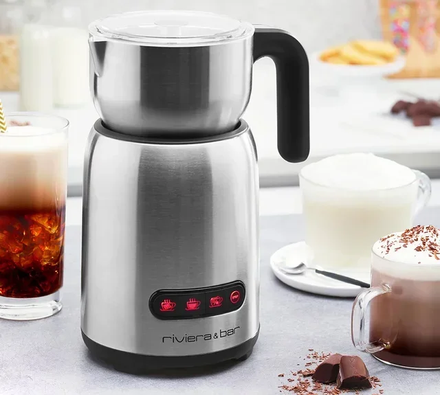 Mousseur à lait et chocolatière à induction Inox BCL540 – Riviera-et-Bar