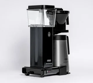 Moccamaster KBGT svart filterkaffetrakter med termokanne på 1,25 liter.