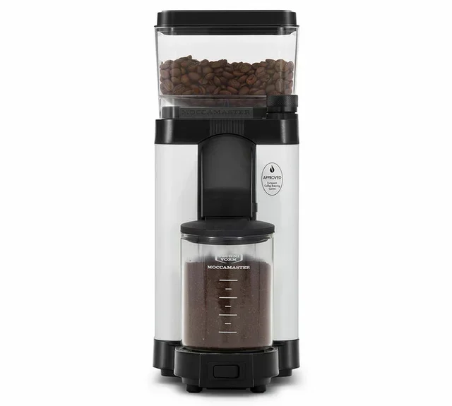 MOCCAMASTER KM5 Coffee Grinder - Matte White