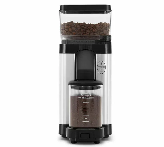 MOCCAMASTER KM5 Coffee Grinder - Polished Aluminum