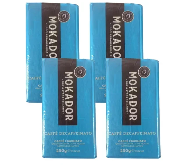 Αλεσμένος Καφές Mokador Castellari 1Kg Αποκαφεϊνωμένος για Επαγγελματίες