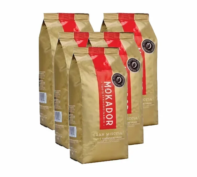 Mokador Castellari Straordinario Gran Miscela - 5kg Whole Bean Coffee