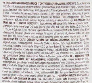 Monbana Caramel Milk Shake Frappe 1kg