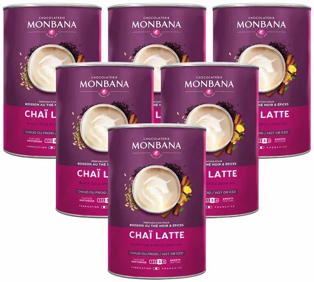 Chai Latte Spice Mix 6x1kg - Monbana