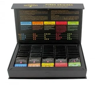 MONBANA Chocolat Napolitain Gift Box - 50 Single Origin Squares