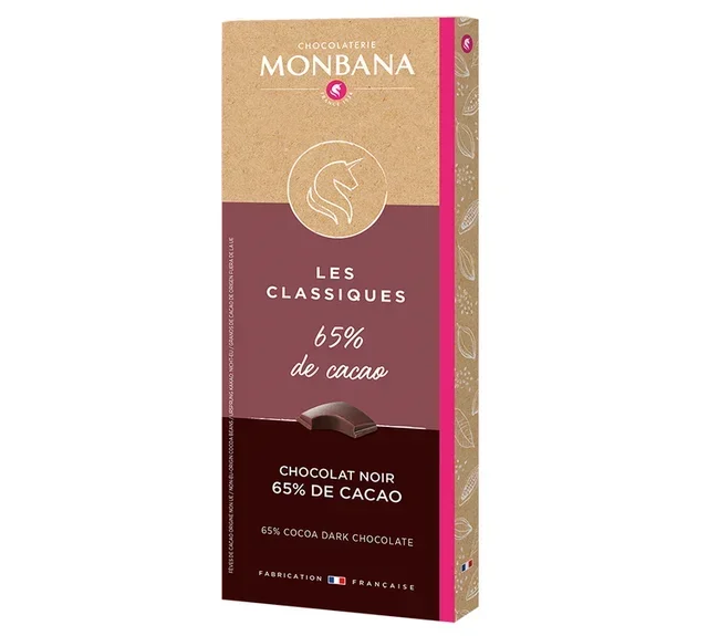 MONBANA Dark Chocolate 65% - 80 g