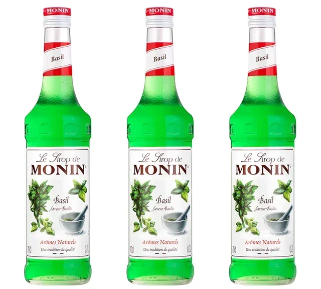 Pack Profesional 3 Jarabes Albahaca MONIN 70cl