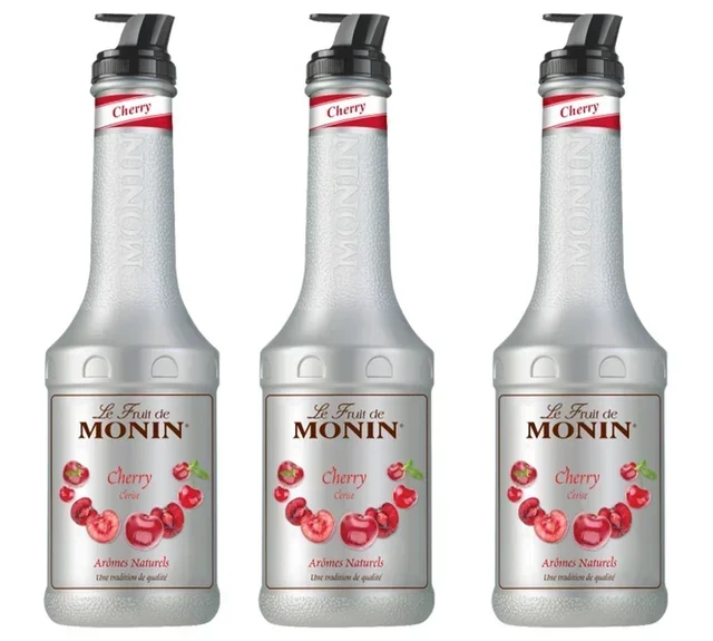 Multipack 3 Puree Monin - Ciliegia - 3 x 1L