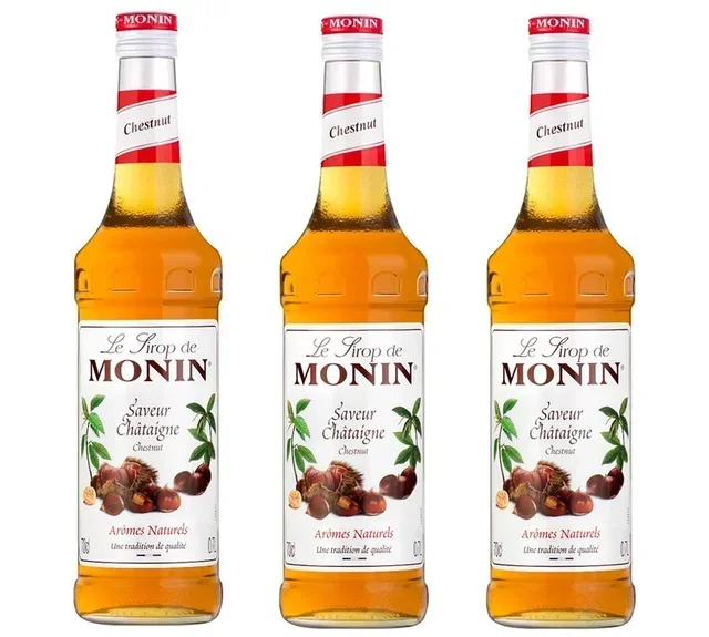 Jarabe de Castaña MONIN Profesional 3 x 70 cl