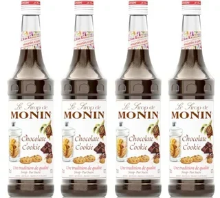Monin Chocolate Cookie Syrup - 4x70cl