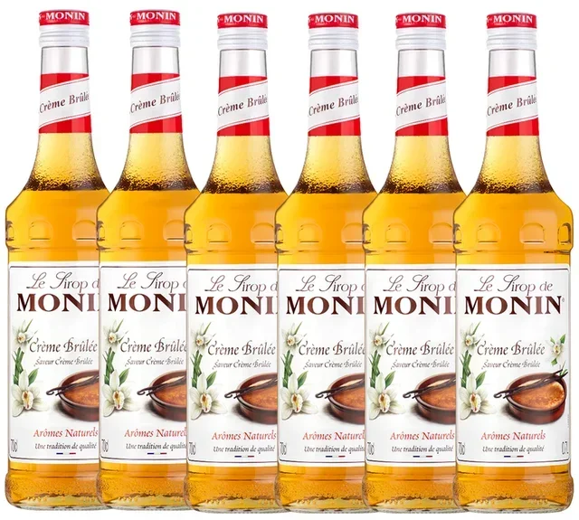 Monin Sirup Okus Krem Brûlée – Set od 6 x 70 cl