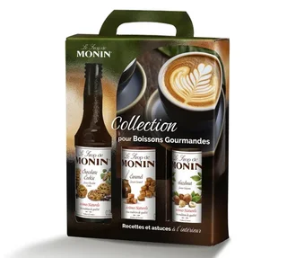 MONIN Set sirova – Gurmanske arome 3 x 25 cl