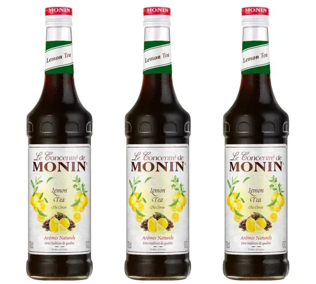Set de Jarabes MONIN Té Limón - 3 x 70cl para profesionales