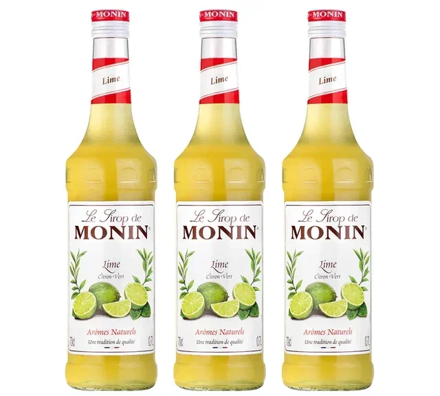 Pack MONIN Jarabe de Lima Profesional - 3 x 70 cl