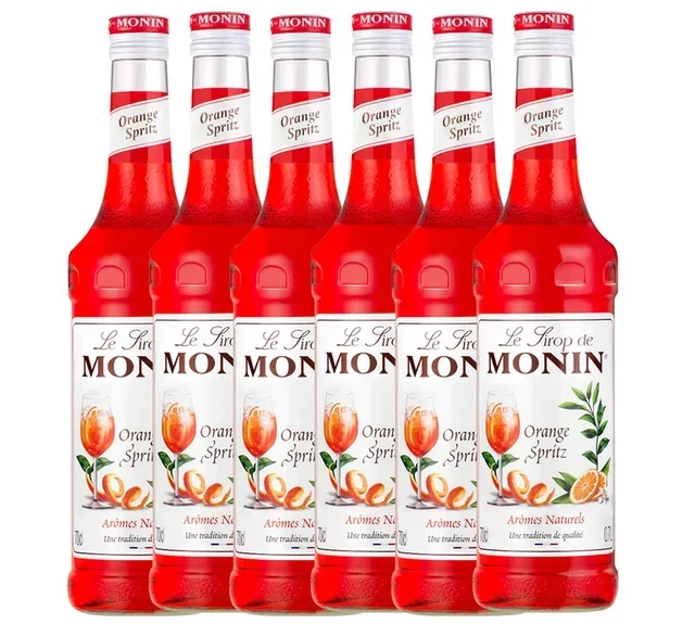 Pack Profesional 6 Siropes MONIN Orange Spritz - 6 x 70 cl