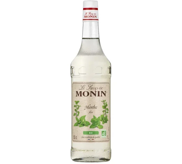 Monin Organic Syrup - Mint - 1L