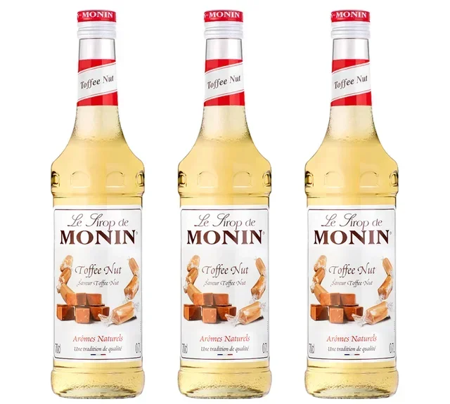 Jarabe profesional MONIN - Toffee Nut 3x70cl