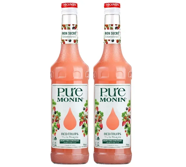 MONIN Pure Koncentrat - Crveno Voće - 2x70 cl