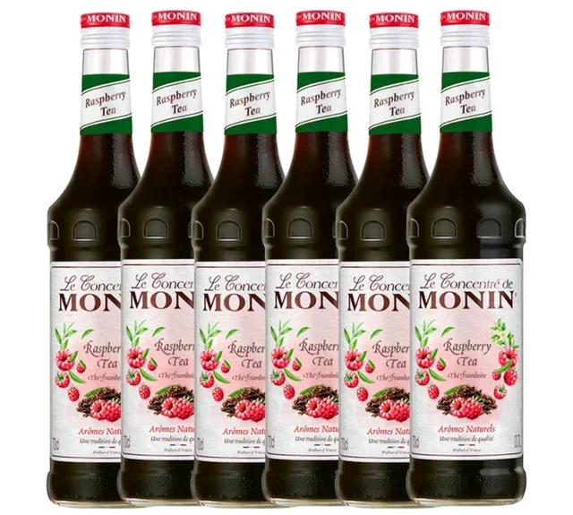 Multipack 6 Siropes Monin Té Frambuesa - 6 x 70cl