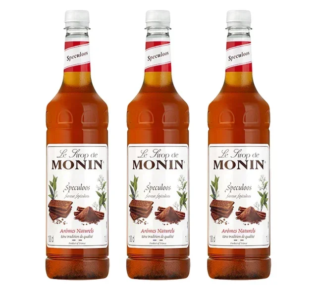 Jarabe MONIN Speculoos 3x1L PET - Pack Profesional