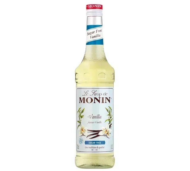 Monin Sugar-Free Vanilla Syrup 70cl Bottle