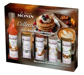 MONIN Set sirupa - Gurmanski odmori 5 x 5 cl
