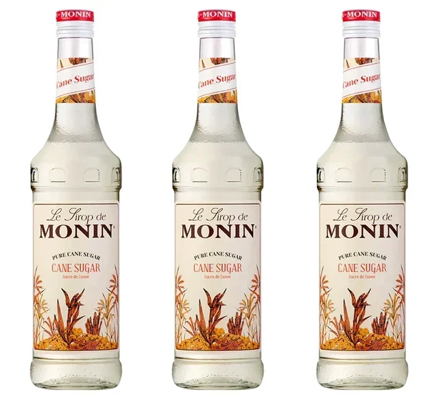 Jarabe Monin - Puro Azúcar de Caña - 3 x 70 cl