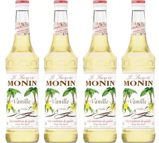 Monin Syrup - Vanilla (French Vanilla) - 4x70cl
