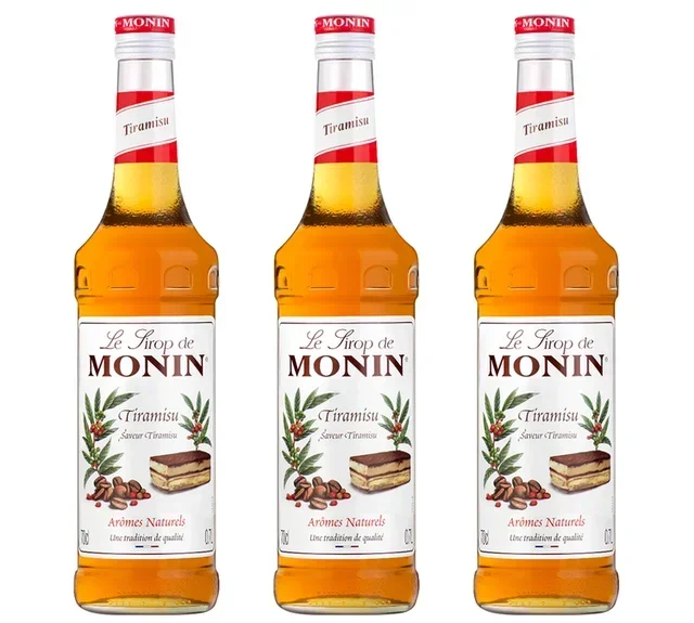 Jarabe Tiramisú MONIN Profesional - Pack 3 x 70 cl