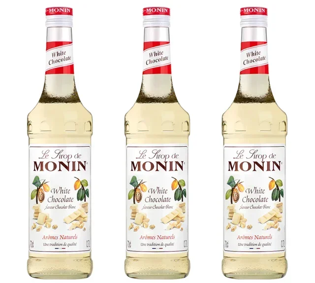 Jarabe Chocolate Blanco MONIN Profesional 3 x 70cl
