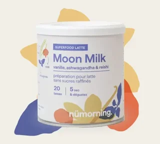 Moon Milk Morning Latte Organic - Bulk Pack 125 g - NÜMORNING