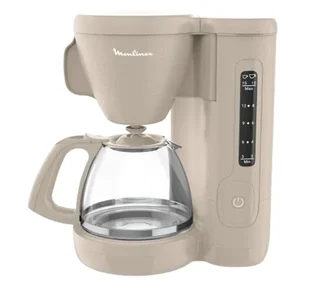 Morning Drip Coffee Maker FG2M0B10 Warm Gray - MOULINEX
