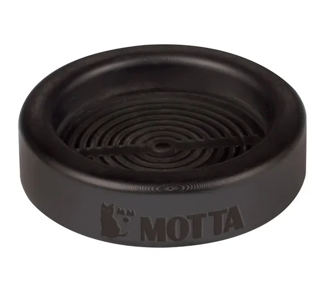 Tapis de tassage Motta noir en caoutchouc pour barista
