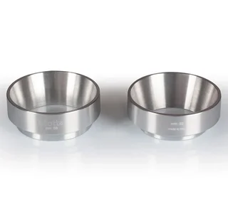 Motta stackable dosing funnels for espresso portafilters - 53-58 mm, set of 2