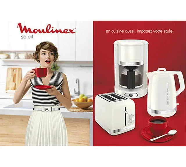 Moulinex BY320A10 Soleil Ivory Electric Kettle 1.7L