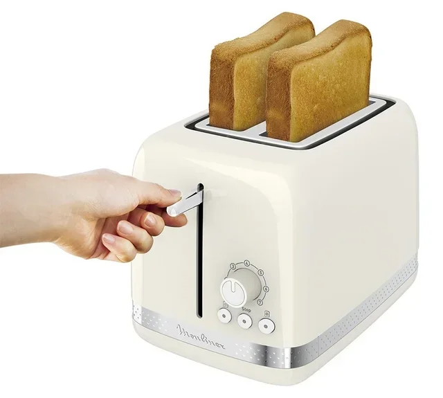 Moulinex Soleil Ivory 2-Slice Retro Toaster