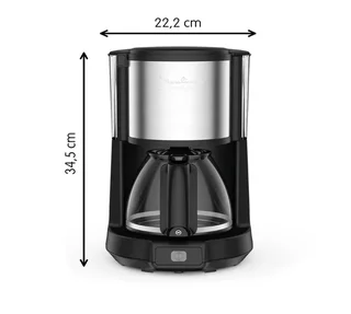 Moulinex Subito Select FG370811 Stainless Steel Electric Coffee Maker + Free Gifts