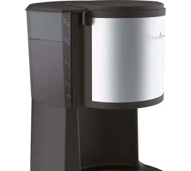 Moulinex Subito Select FG370811 Stainless Steel Electric Coffee Maker + Free Gifts