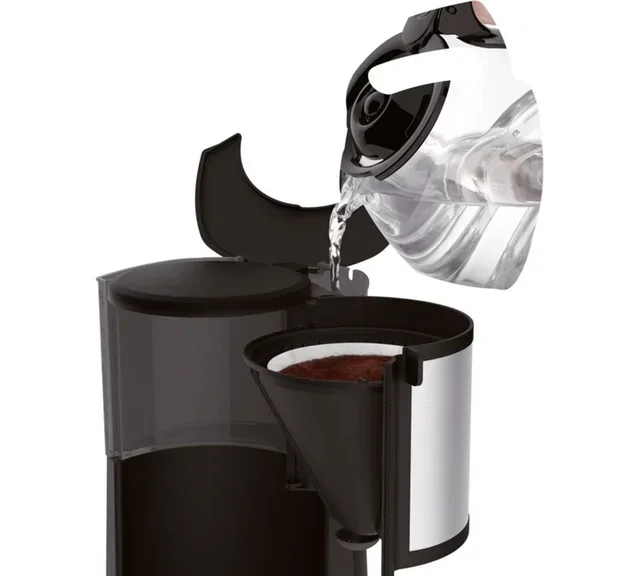 Moulinex Subito Select FG370811 Stainless Steel Electric Coffee Maker + Free Gifts