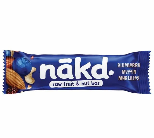 Scatola Muffin ai Mirtilli Crudi NAKD - 18 barrette x 35 g
