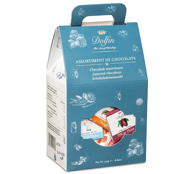 Neapolitan Assortment Box 6 Flavors - 250 g - DOLFIN