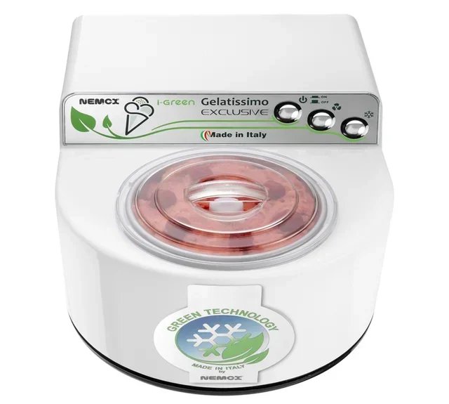 Sorbetière NEMOX Gelatissimo Icegreen blanche